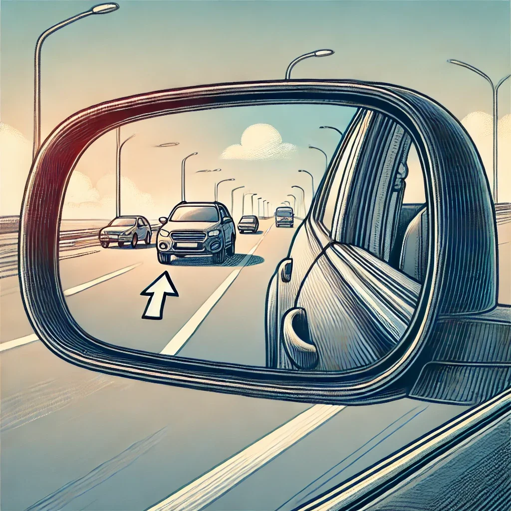 Blindspot rearview mirror