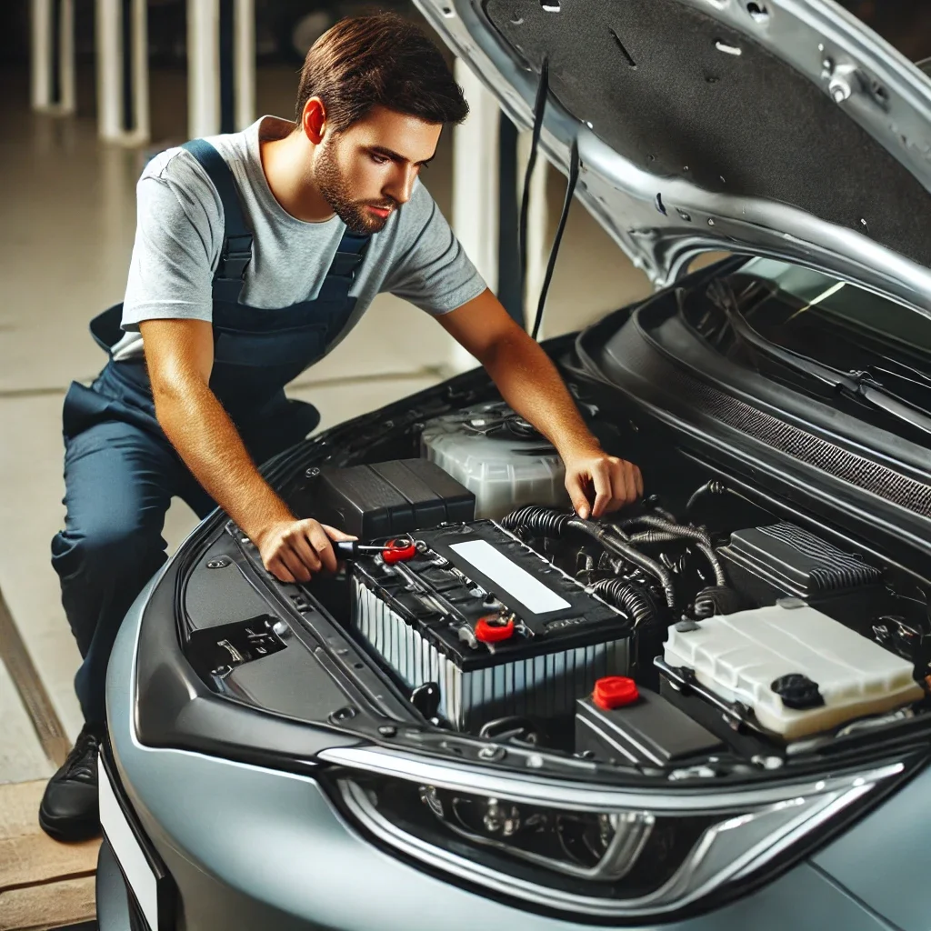 Electric car maintenance